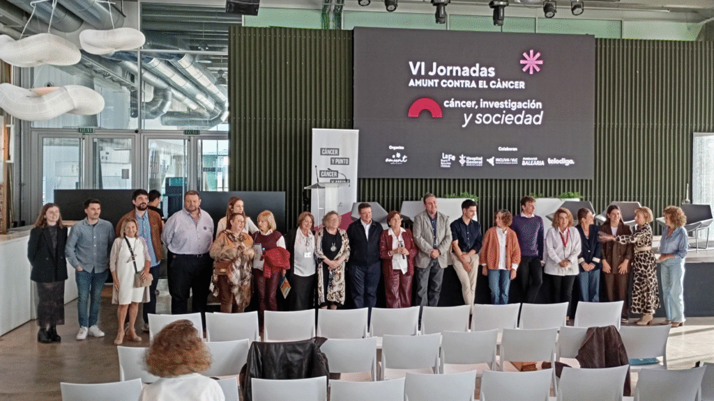 Imagen general de las Jornadas Amunt contra el Càncer 'Cáncer, Investigación y Sociedad'