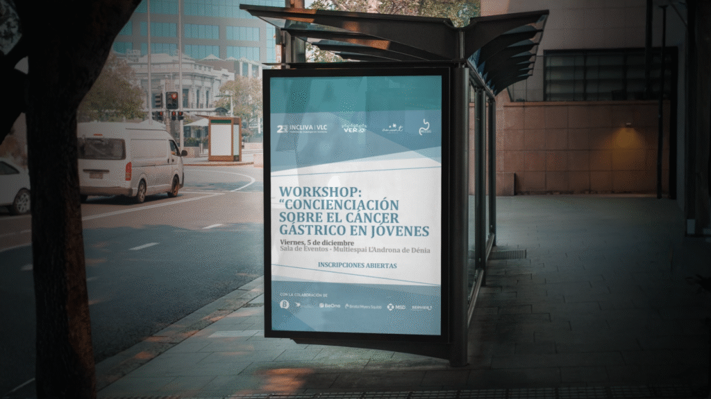 Mock up del cartel del workshop de Tania Fleitas