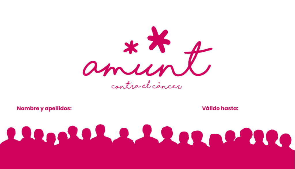 El carnet de Amunt contra el Càncer ya está disponible.